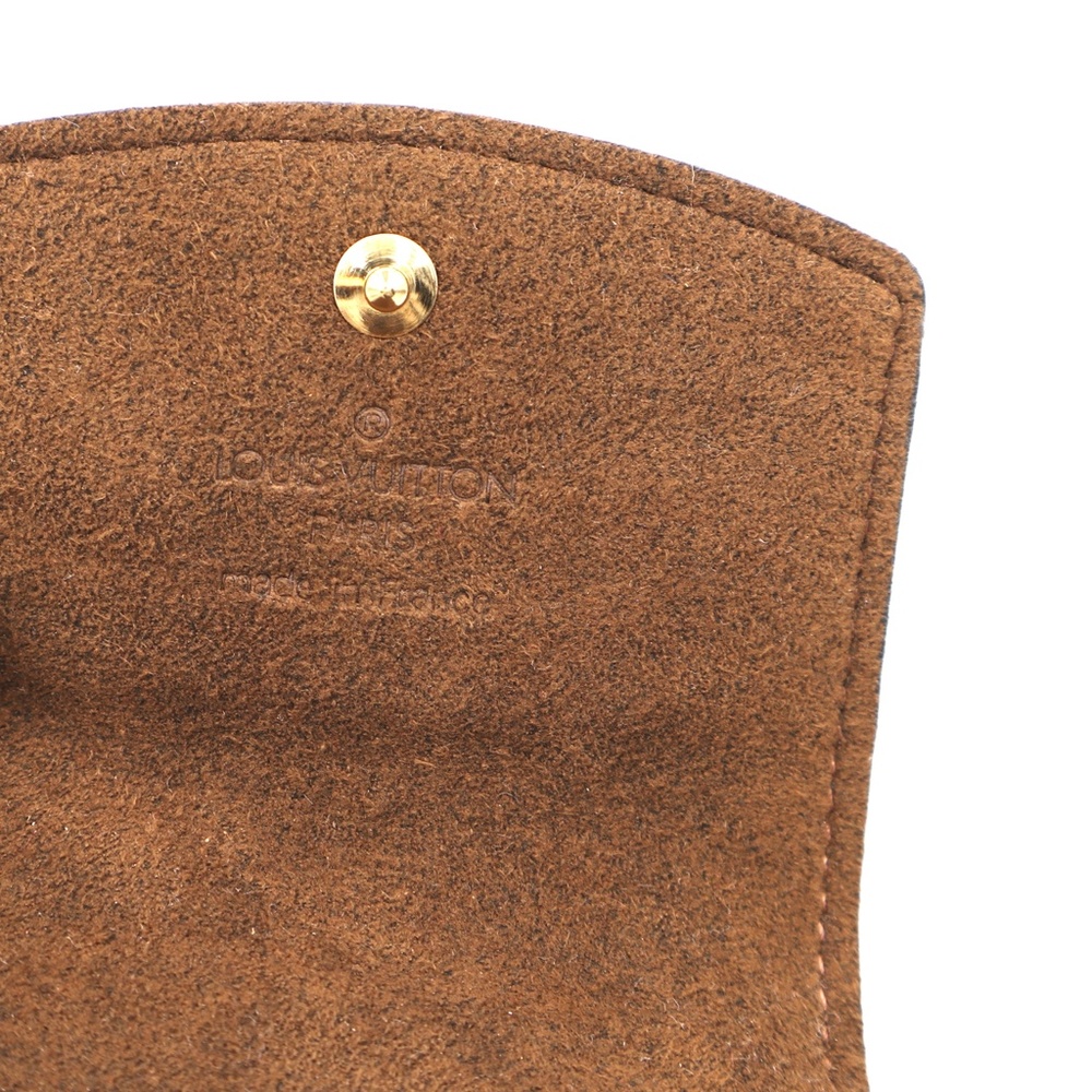 Damier Ebene Rare Trifold Cuff Link Holder Wallet - Picture 9 of 10